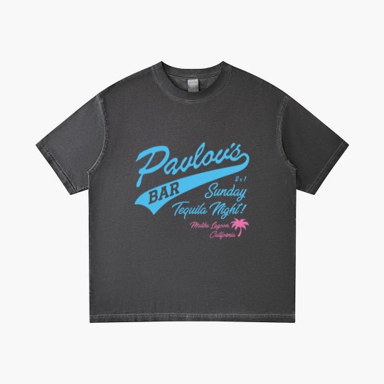 Discover Two and a Half Men - Pavlov's Bar - Two And A Half Men - Gradient T Shirts