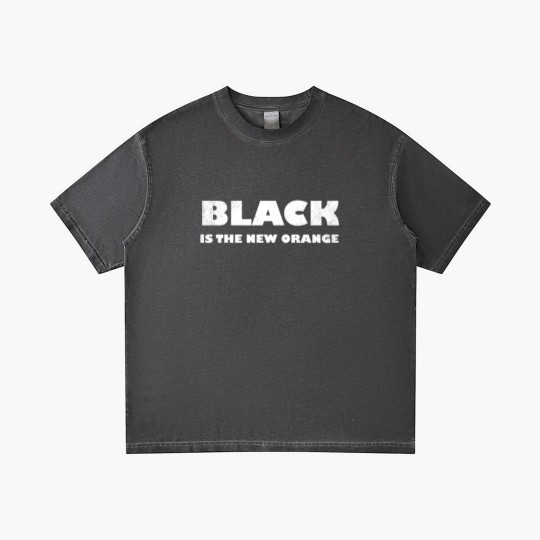Discover Black Is The New Orange Gradient T Shirts