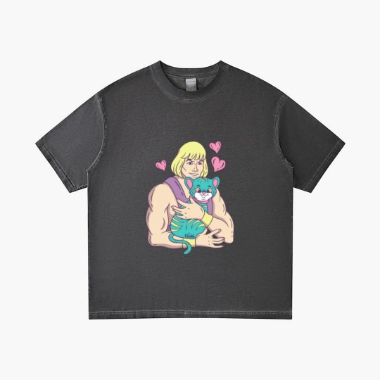 Discover He-Man's Cat - He Man - Gradient T Shirts