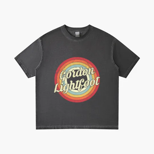 Discover Gordon Lightfoot - Retro Vintage - Gordon Lightfoot - Gradient T Shirts