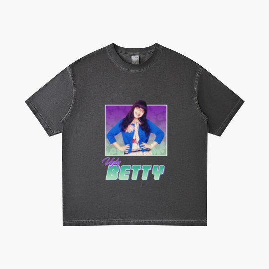 Discover Ugly Betty - 80s Style Nostalgic Print by GrumpyWire Essential Gradient T Shirts