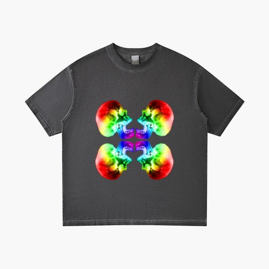 Discover Psychedelic Skulls #9 Gradient T Shirts