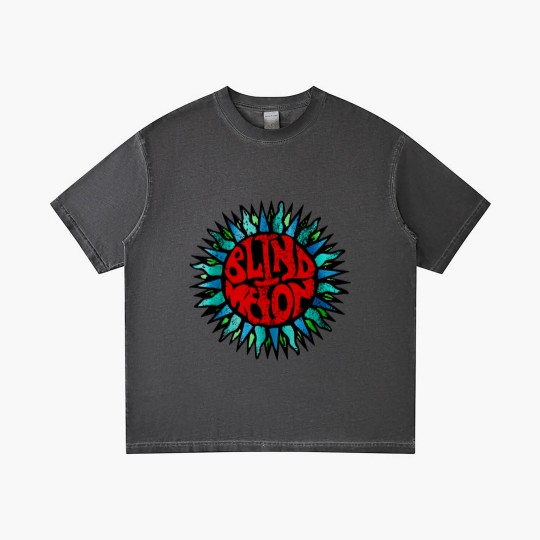 Discover Blind Melon Logo Vintage Gradient T Shirts - Blind Melon Gradient T Shirts, Vintage Rock Gradient T Shirts, Music Gradient T Shirts