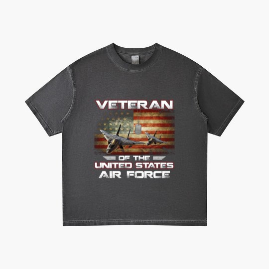Discover Veteran of the United States US Air Force Gradient T Shirts
