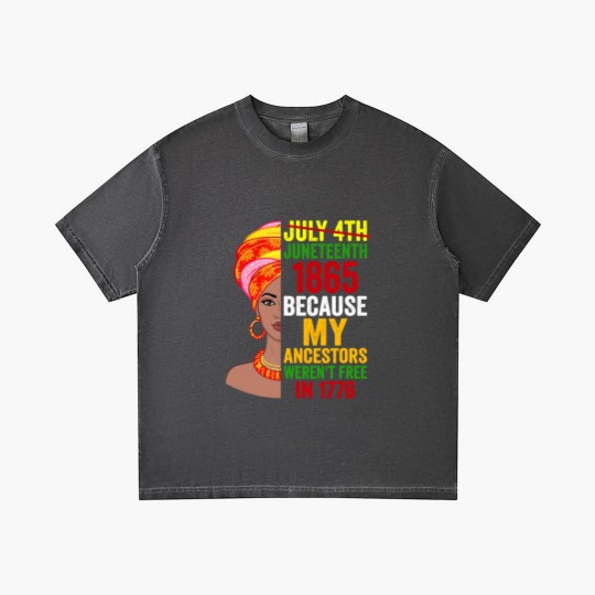 Discover Juneteenth Queen Melanin African American Women Gradient T Shirts Gradient T Shirts