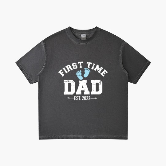 Discover First time dad 2022 Gradient T Shirts