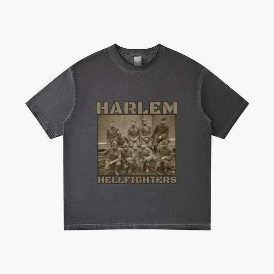 Discover Black Military History USA Black History Harlem Hellfighters Gradient T Shirts