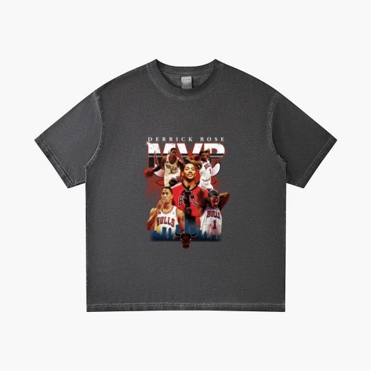 Discover Derrick Rose Vintage Gradient T Shirts