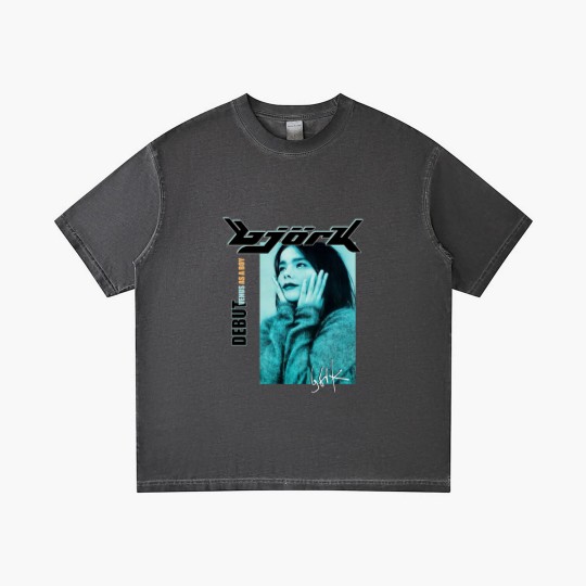 Discover Bjork Venus as a boy Retro Gradient T Shirts, Bjork Venus as a boy Vintage print Gradient T Shirts
