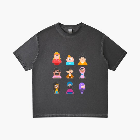 Discover Duolingo Characters   Classic Gradient T Shirts Gradient T Shirts