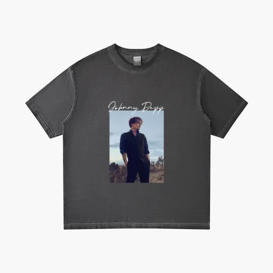 Discover Johnny Depp - Johnny Depp - Gradient T Shirts
