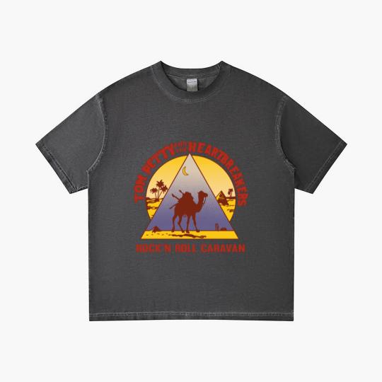 Discover Vintage Tom Petty And The Heartbreakers Rock And Roll Gradient T Shirts,