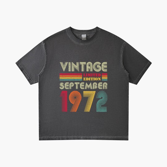 Discover 50 Year Old Vintage September 1972  Gradient T Shirts