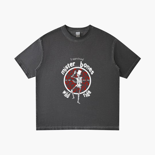 Discover I Survived Mister Bones Wild Ride - Skeletons Bones - Gradient T Shirts