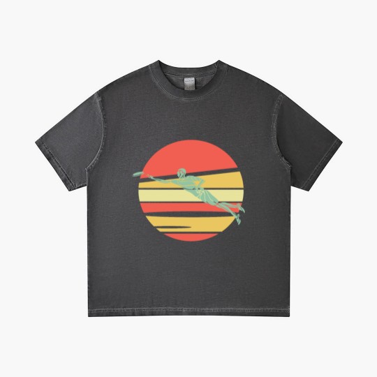 Discover Ultimate Frisbee Gradient T Shirts