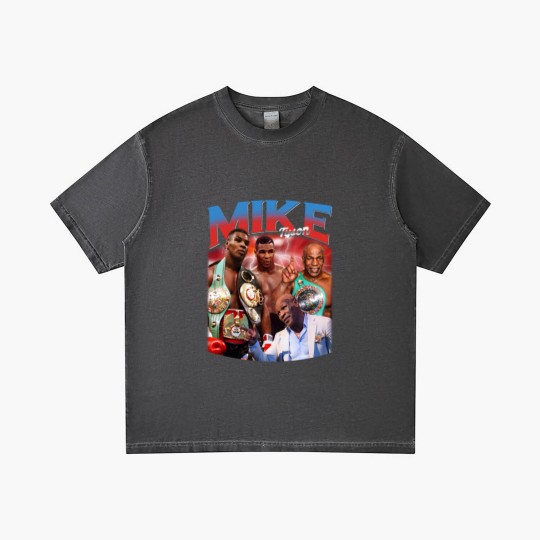 Discover Vintage Mike Tyson Iron Mike Gradient T Shirts