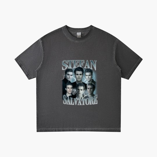 Discover Stefan Salvatore Vintage 90s Bootleg Classic Graphic Gradient T Shirts | Stefan Retro Bootleg Rap Gradient T Shirts