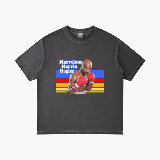 Discover Retro Marvelous Marvin Hagler Gradient T Shirts