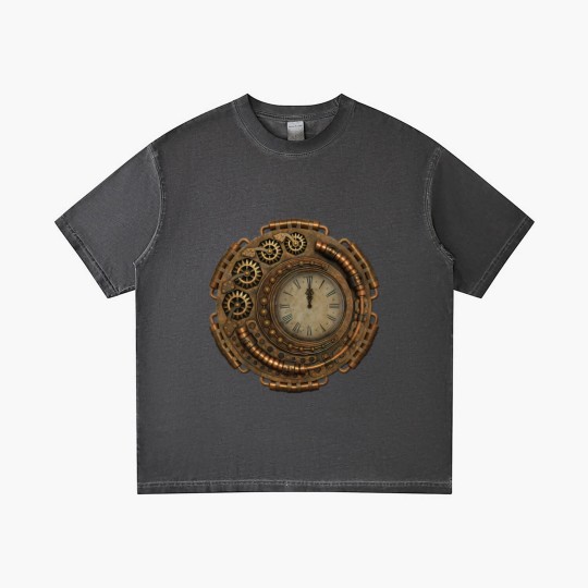 Discover Steampunk Clock Gradient T Shirts