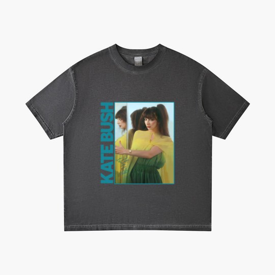 Discover Vintage Graphic Kate Bush Original Design Short Sleeve Crewneck Unisex Gradient T Shirts