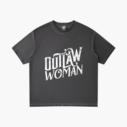 Discover Outlaw Woman Gradient T Shirts