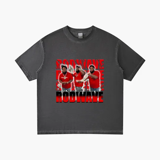Discover Rod Wave Gradient T Shirts Popular Loner RODWAVE