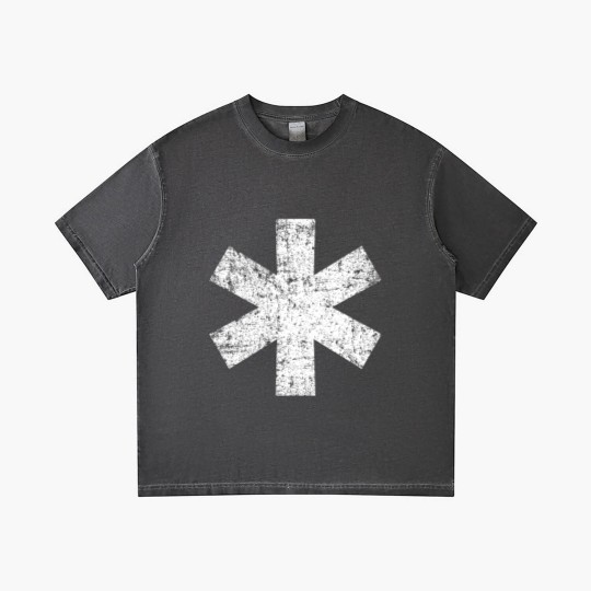 Discover Asterisk Distressed - Asterisk - Gradient T Shirts