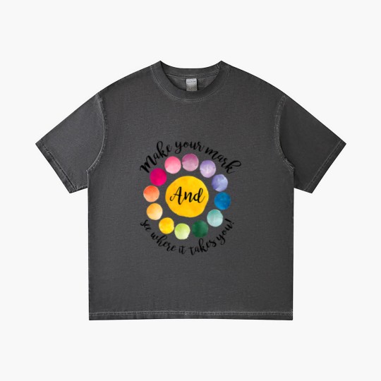 Discover Make Your Mark Happy International Dot Day Gradient T Shirts
