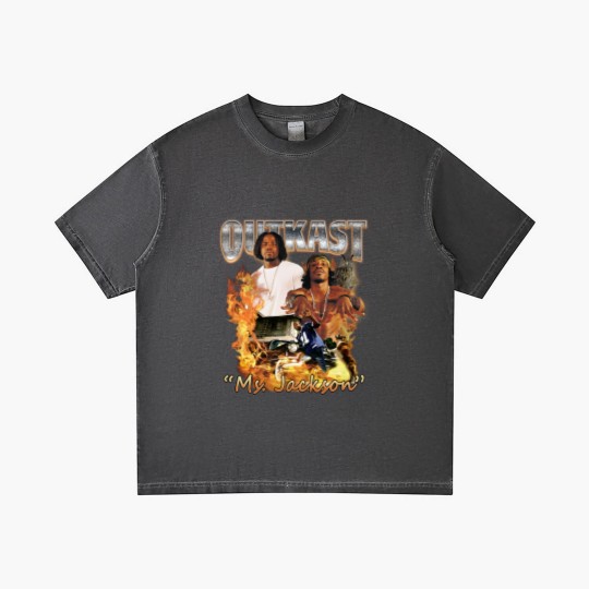 Discover Outkast Ms. Jackson Rap Gradient T Shirts, Outkast Rap 90s Vintage Retro Classic Graphic Gradient T Shirts