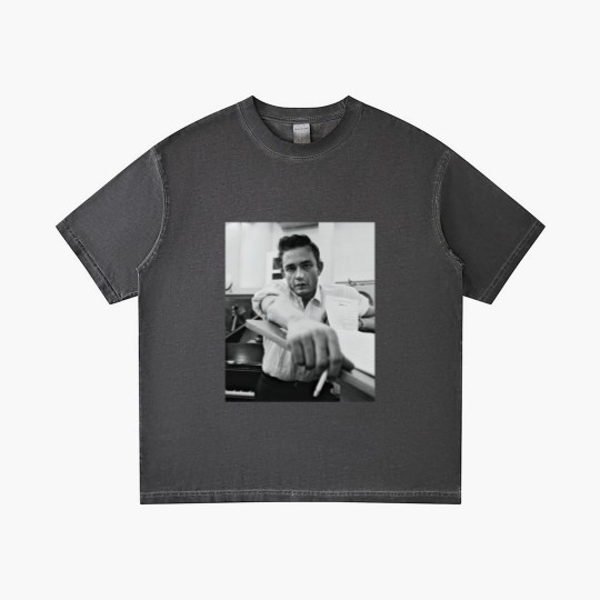 Discover Johnny Cash Retro Gradient T Shirts