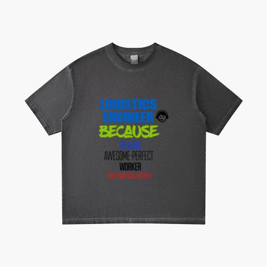 Discover Logistics Engineer Gradient T Shirts