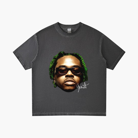 Discover GUNNA Gradient T Shirts, Rare Hip Hop Graphic Print, Rap Gradient T Shirts
