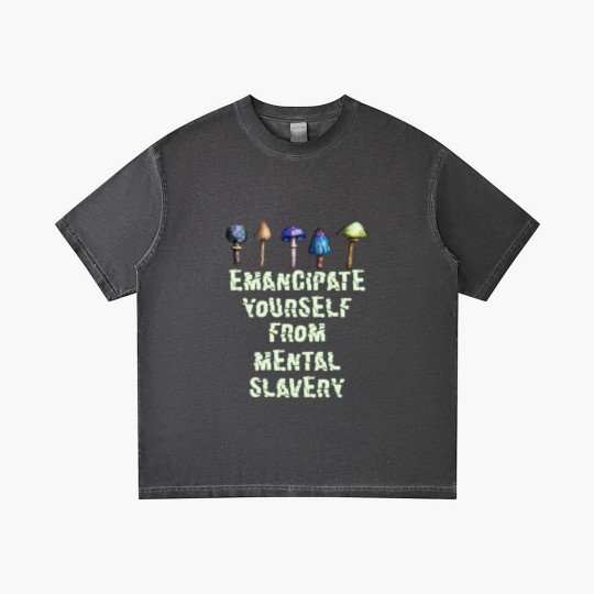 Discover Emancipate Yourself From Mental Slavery Gradient T Shirts