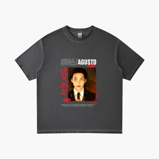 Discover Bts Suga Gradient T Shirts,AGUSTDshirt,AGUSTDmerch,Bts suga unisex Gradient T Shirts,Min yoongi Gradient T Shirts