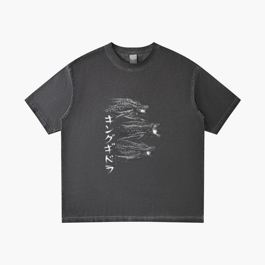 Discover Waterbrushed Dark Three-Headed Villain 2019 - Ghidorah - Gradient T Shirts
