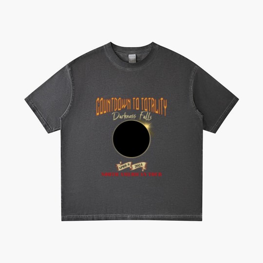 Discover Total Solar Eclipse Gradient T Shirts April 8th 2024, Rock Concert Tour Gradient T Shirts with Path of Totality Cities