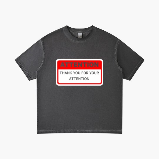 Discover Attention Thank You For Your Attention Gradient T Shirts