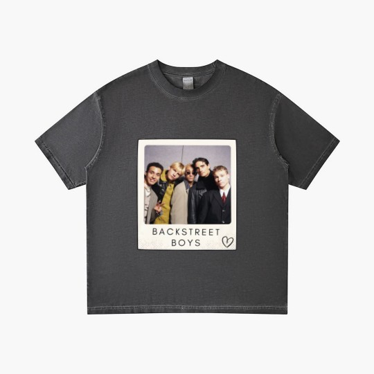 Discover Back Street Boys Polaroid Gradient T Shirts
