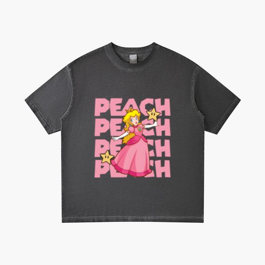 Discover Princess Peach Gradient T Shirts,Princess Peach Love Heart Gradient T Shirts