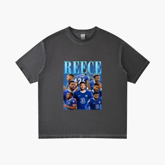Discover Reece James Vintage Bootleg Gradient T Shirts, Reece James Vintage Graphic Gradient T Shirts