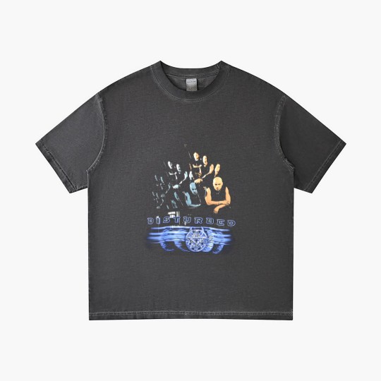 Discover Disturbed Nu Metal Band Believe Album Tour Concert Gradient T Shirts