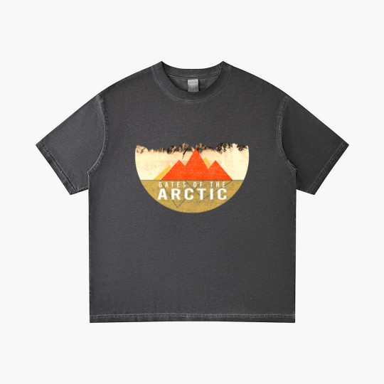 Discover Retro USA Mountain - Gates Of The Arctic National Gradient T Shirts