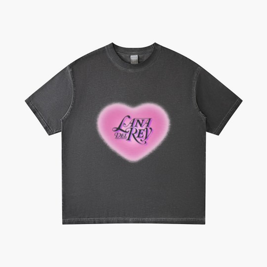 Discover Lana Del Rey Gradient T Shirts (Pink Heart), Born To Die Gradient T Shirts