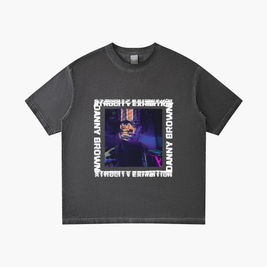 Discover Atrocity Exhibition Danny Brown Album Cover Gradient T Shirts | Danny Brown Hip Hop Gradient T Shirts