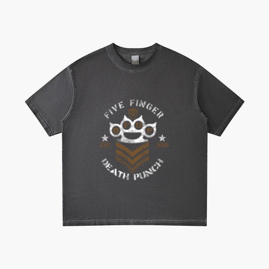 Discover Fiver Finger Death Punch Knuckle Duster  Gradient T Shirts Gradient T Shirts Mens Unisex