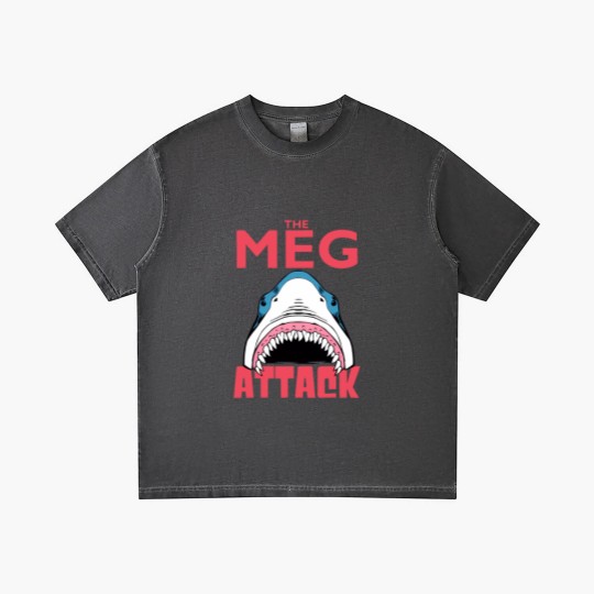 Discover the meg attack shark Gradient T Shirts Gradient T Shirts