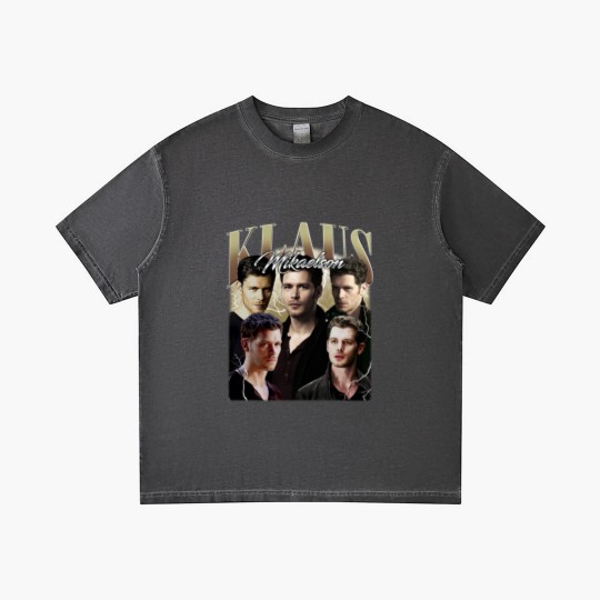 Discover Klaus Mikaelson Vintage Gradient T Shirts, Gift For Women and Man Unisex Gradient T Shirts