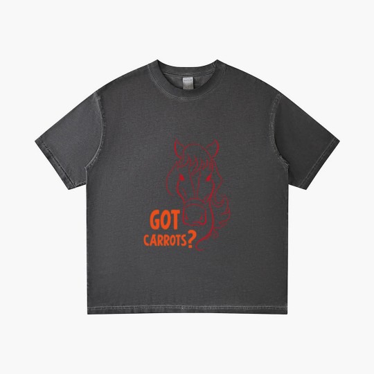 Discover Got carrots horse hobby dressage gift sport Gradient T Shirts