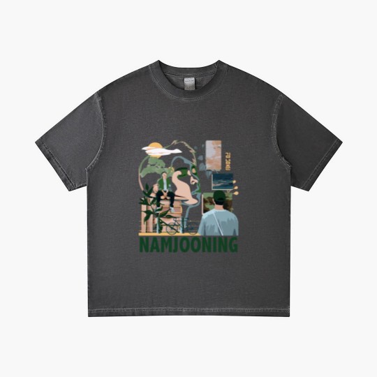 Discover Vintage J-Hope Gradient T Shirts, J-Hope Unisex Kpop Gradient T Shirts, BTS Gradient T Shirts, Vintage Style Korean Pop  Gradient T Shirts