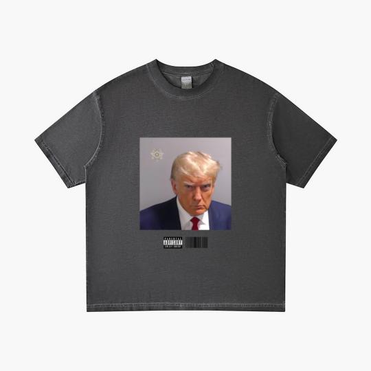 Discover Donald Trump Mugshot Gradient T Shirts